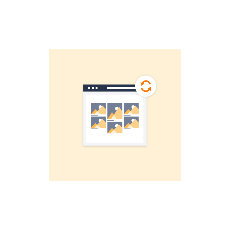 Mise à jour de votre page réalisations